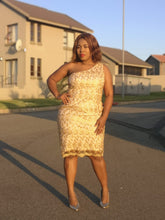 Load image into Gallery viewer, DEE ONE SHOULDER DRESS
